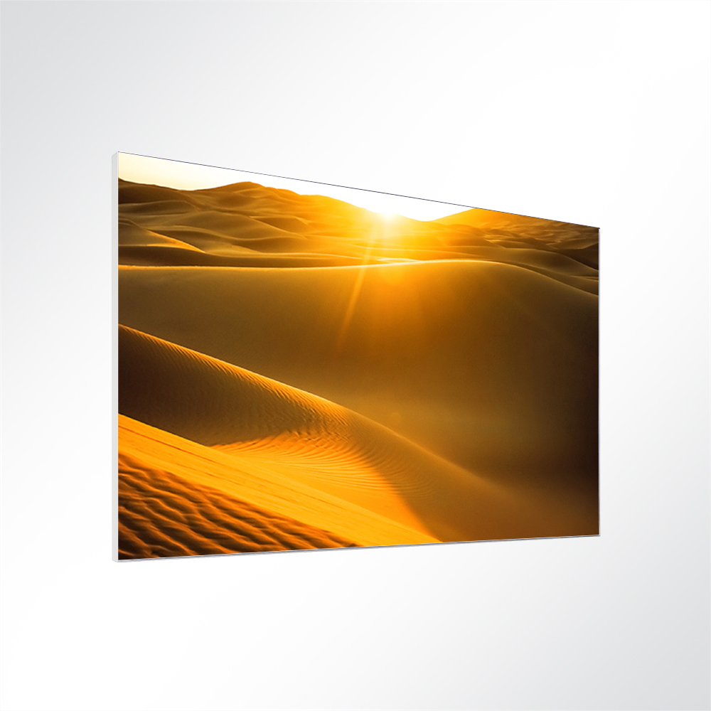 Artikelbild Absorberbild - Sonnenaufgang in der Wste 50x50x5,5cm