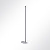 Vorschau QP Akustikpaneel Pole-Mode Stange 4cm Hhe 140cm 1/2 Fu 34cm Grau 7035 Grau 7035