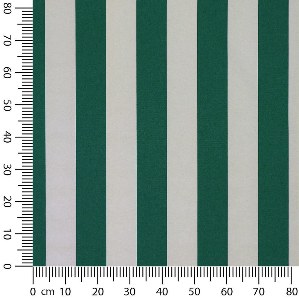 Artikelbild Markisenstoff / Tuch teflonbeschichtet wasserabweisend Breite 120cm Streifen (8,5cm) Minzgrn