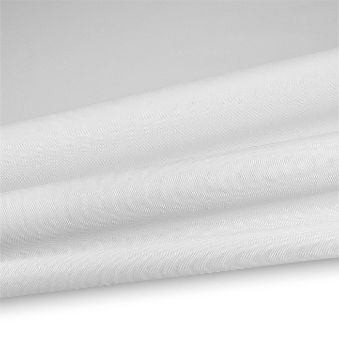 Segeltuchstoff Polyester Wei 145g/m Breite 1,50m wasserdicht - schwer entflammbar
