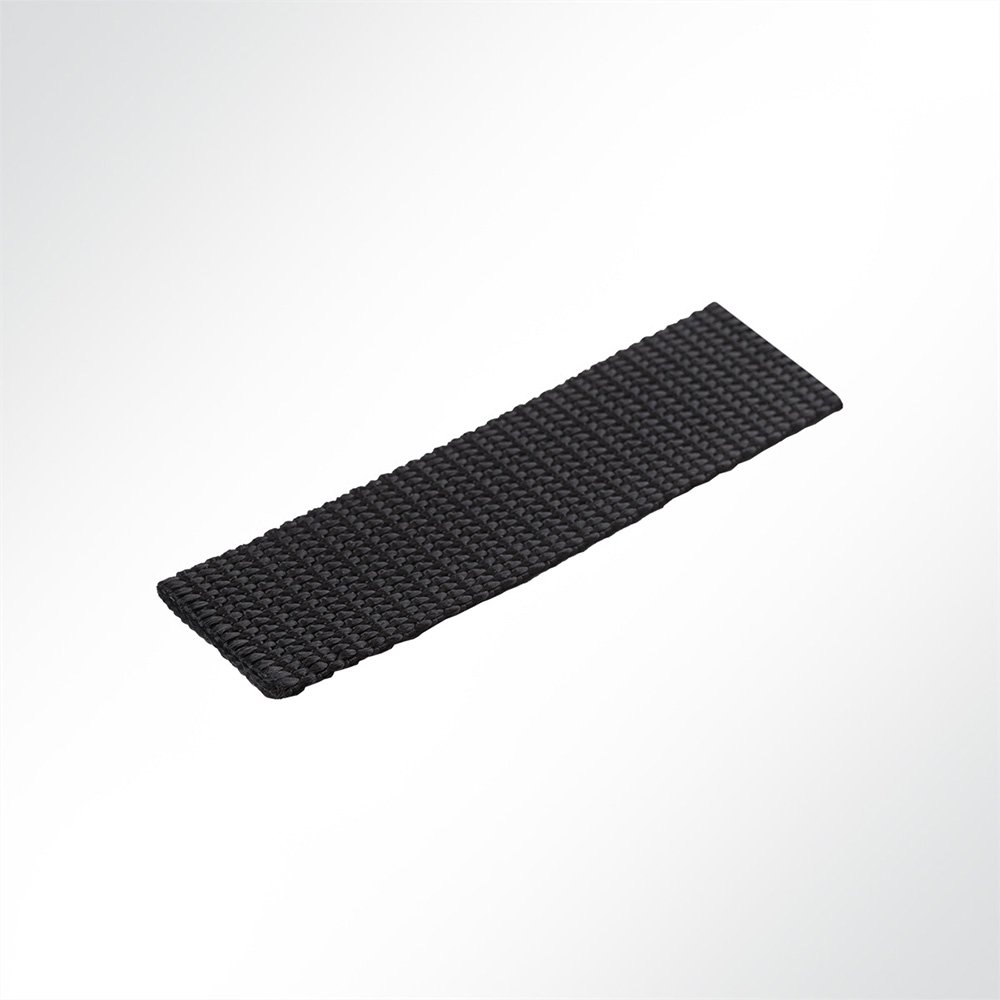 Artikelbild Gurtband Polypropylen (PP) 25 mm breit, 1,2mm stark, 240 Kg, schwarz