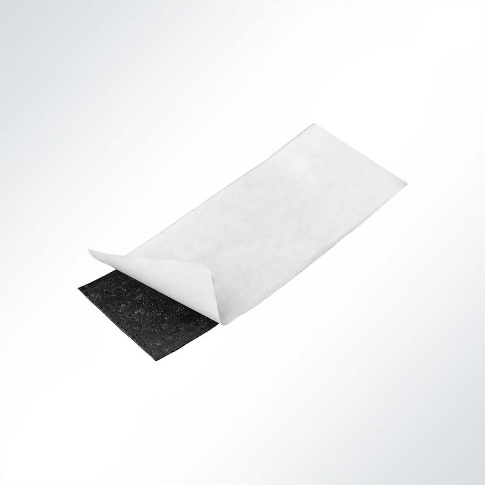 Artikelbild Klettband Flauschband selbstklebend Hotmelt schwarz Breite 20mm