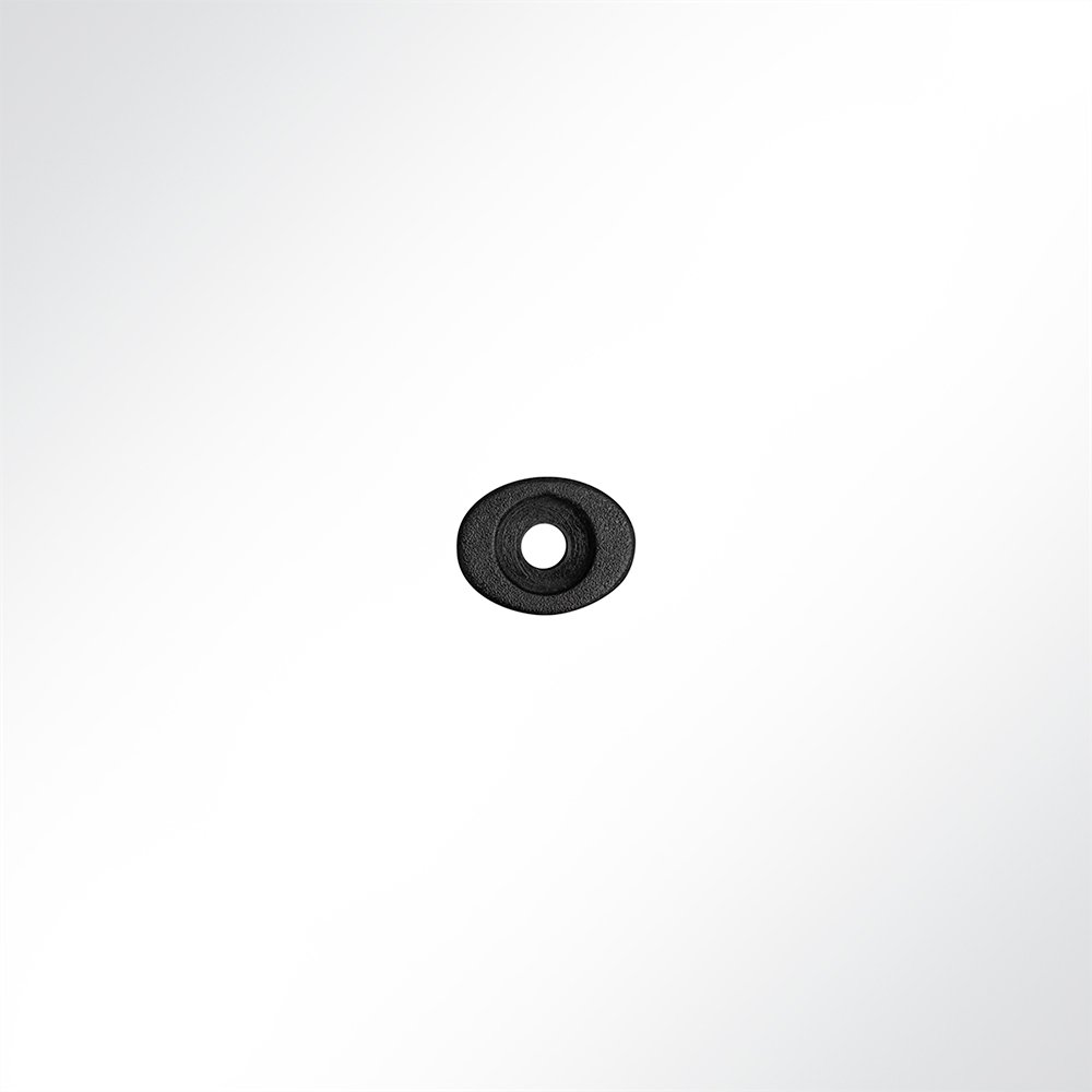 Artikelbild Persenningknpfe oval schwarz 12mm