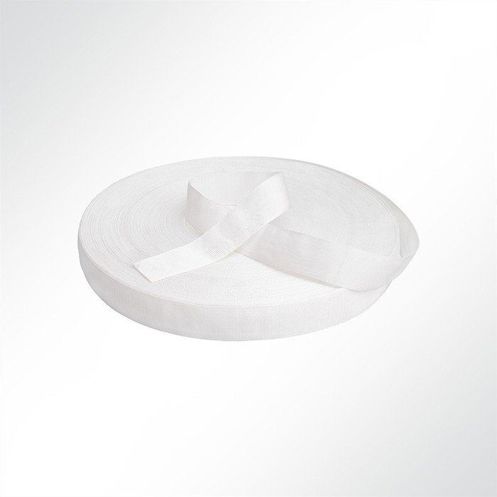 Gurtband aus High Tenacity Polyester (PES); Breite 50 mm, Strke 1 mm
