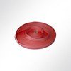 Vorschau Gurtband Polyester (PES), 25 mm breit, 1 mm stark, 1200 Kg, schwarz rot