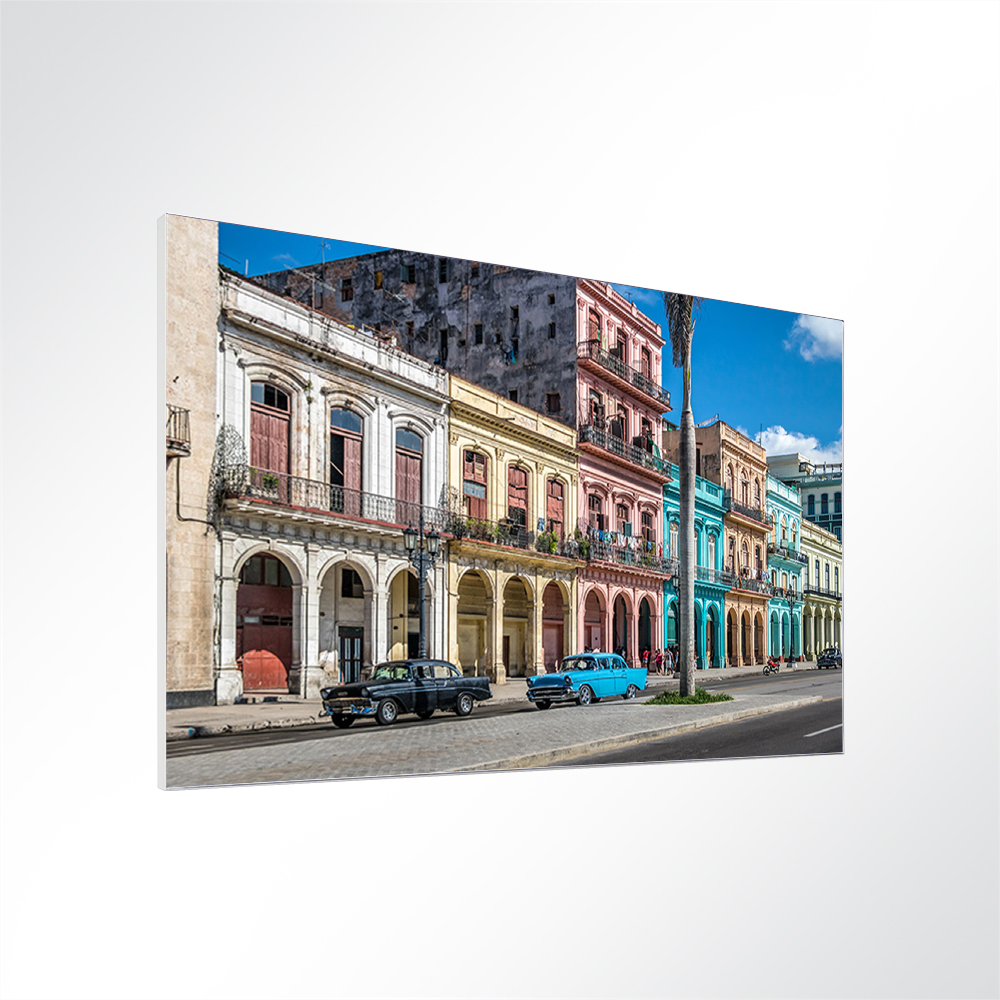 Artikelbild Absorberbild - Huserzeile in Havanna Kuba 80x60x5,5cm