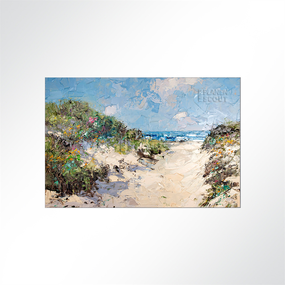 Artikelbild Absorberbild - Frank Wagner - Der Weg zum Strand 50x50x5,5cm