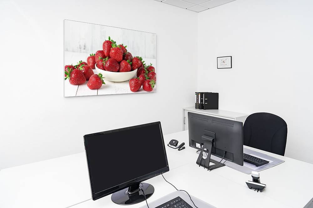 Artikelbild Absorberbild - Eine Schale Erdbeeren 50x50x5,5cm