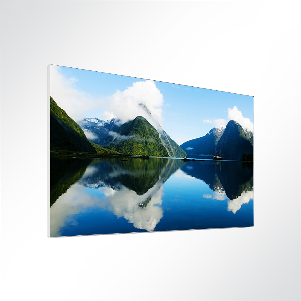 Artikelbild Absorberbild - Die Ruhe am Bergsee genieen 50x50x5,5cm