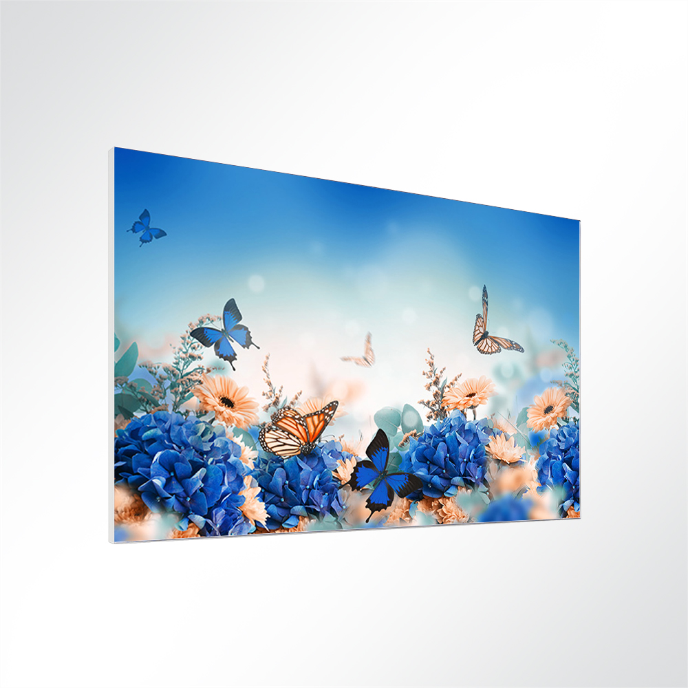Artikelbild Absorberbild - Die Blumen locken die Schmetterlingen an 50x50x5,5cm