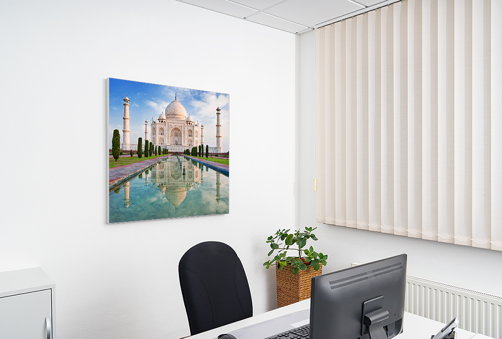 Artikelbild Absorberbild - Der Taj Mahal in Indien 50x50x5,5cm