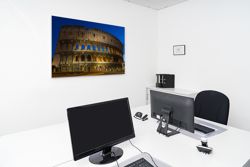 Artikelbild Absorberbild - Das Kolosseum in Rom 80x60x5,5cm