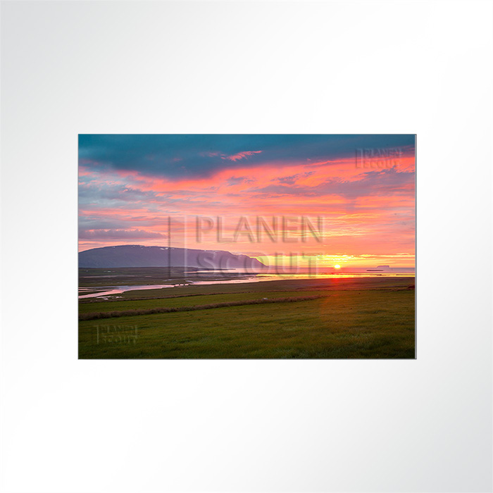 Akustikbild Island - Sonnenaufgang