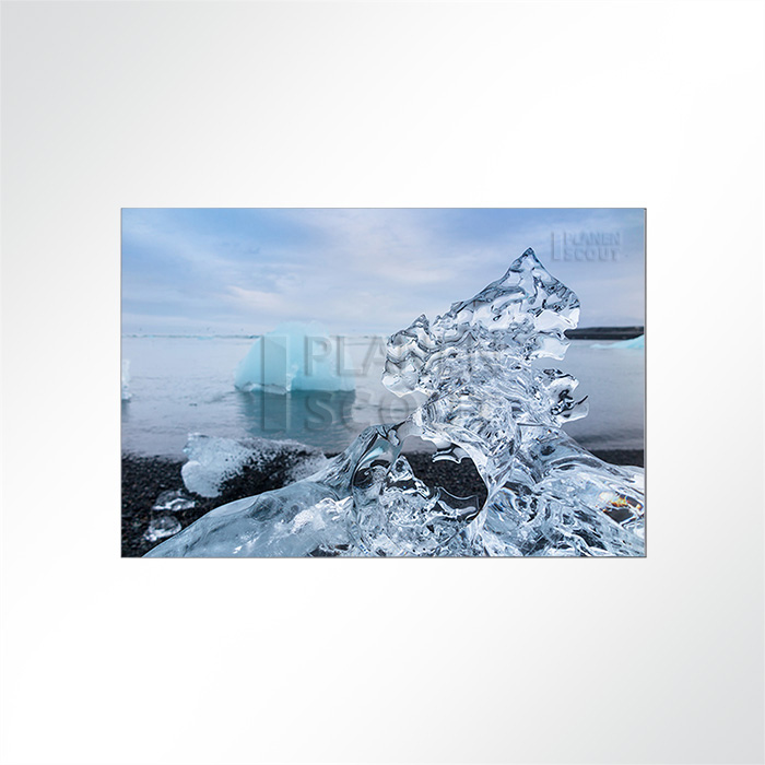 Akustikbild Island - Eisberge