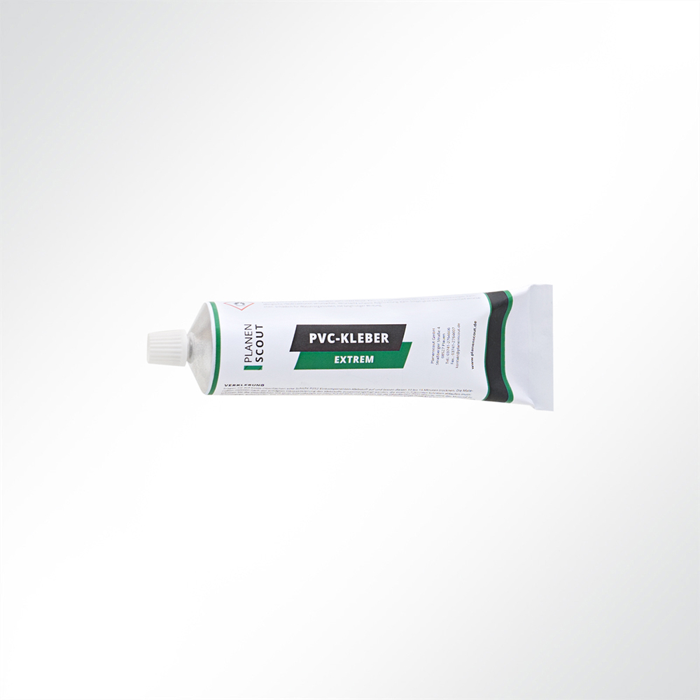 Artikelbild Planenreparaturset PVC-Flicken und PVC-Kleber RAL 7037 staubgrau