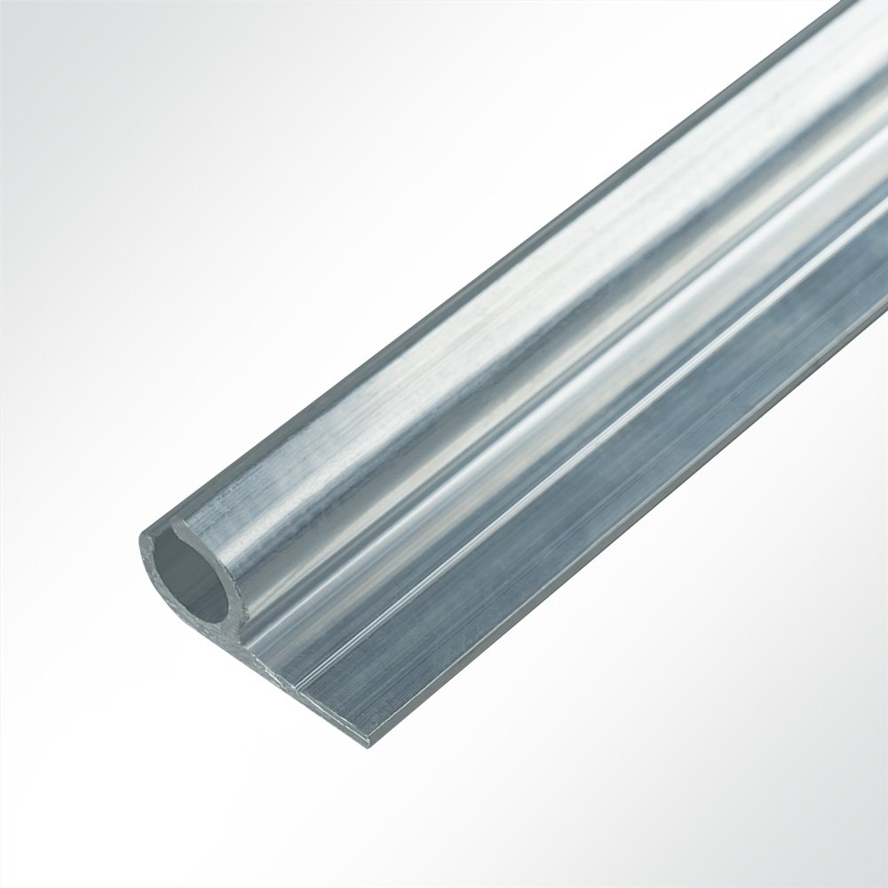 Artikelbild Kederschiene Kederleiste Kederprofil Aluminium pressblank fr Keder 6,0-9,0mm Lnge 1m