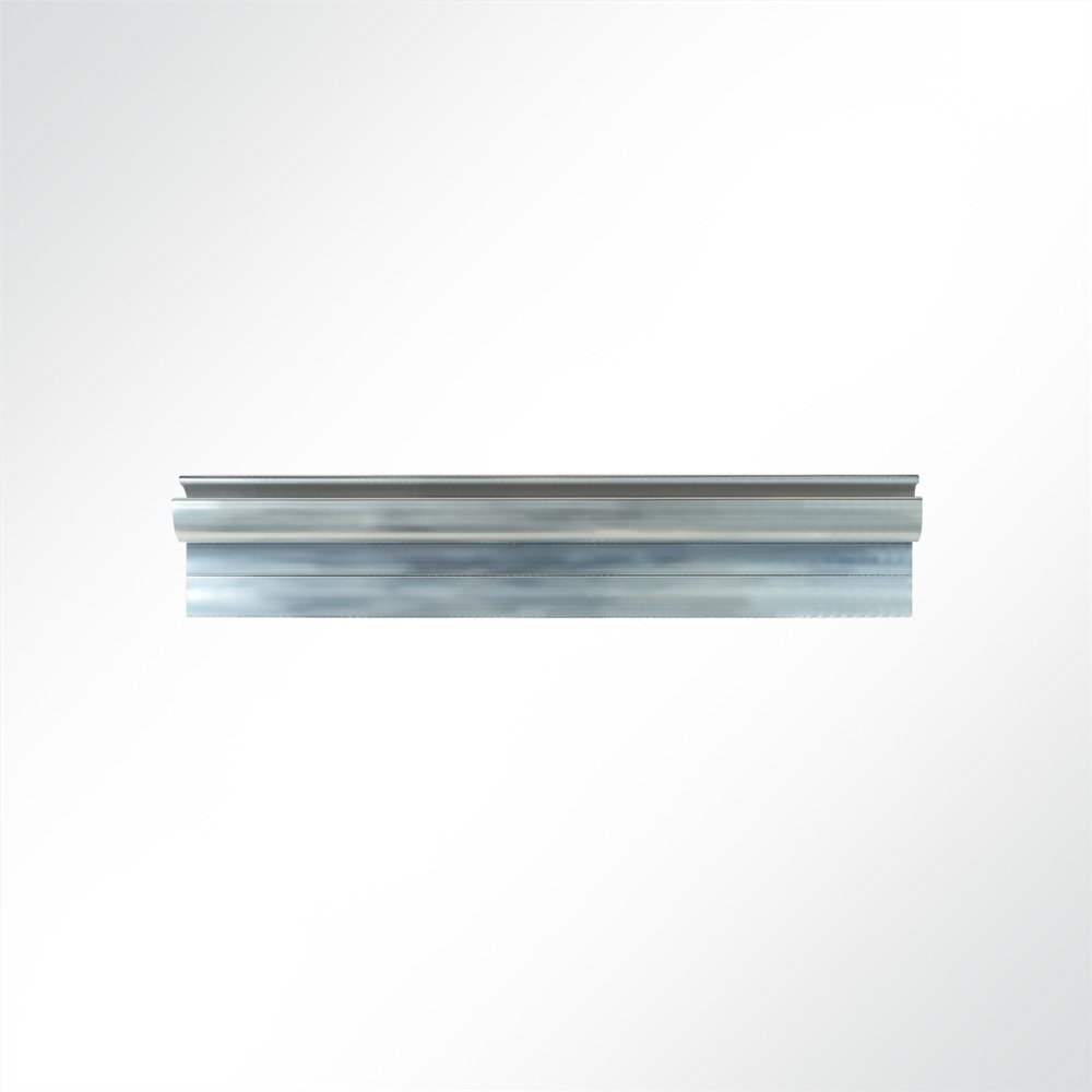 Artikelbild Kederschiene Kederleiste Kederprofil Aluminium pressblank für Keder 6,0-9,0mm Länge 1m