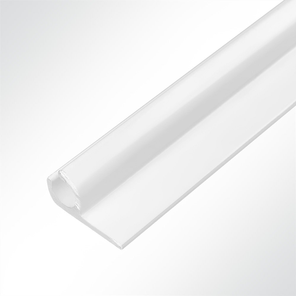 Artikelbild Kederschiene Kederleiste Kederprofil Aluminium Weiss fr Keder 6,0-9,0mm Lnge 1m