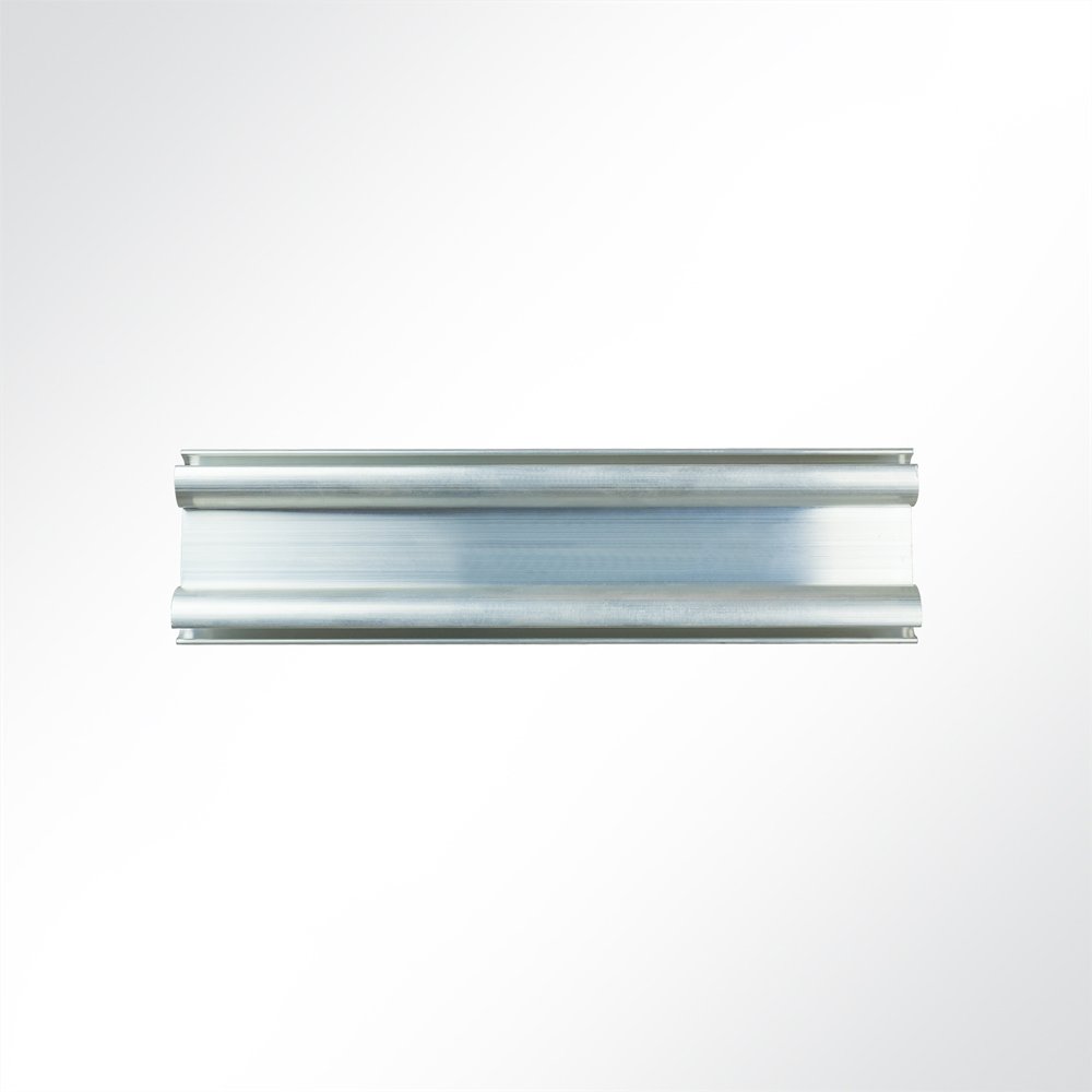 Artikelbild Doppelkederschiene Doppelkederleiste Doppelkederprofil Aluminium pressblank für Keder 6,0-8,0mm 1m