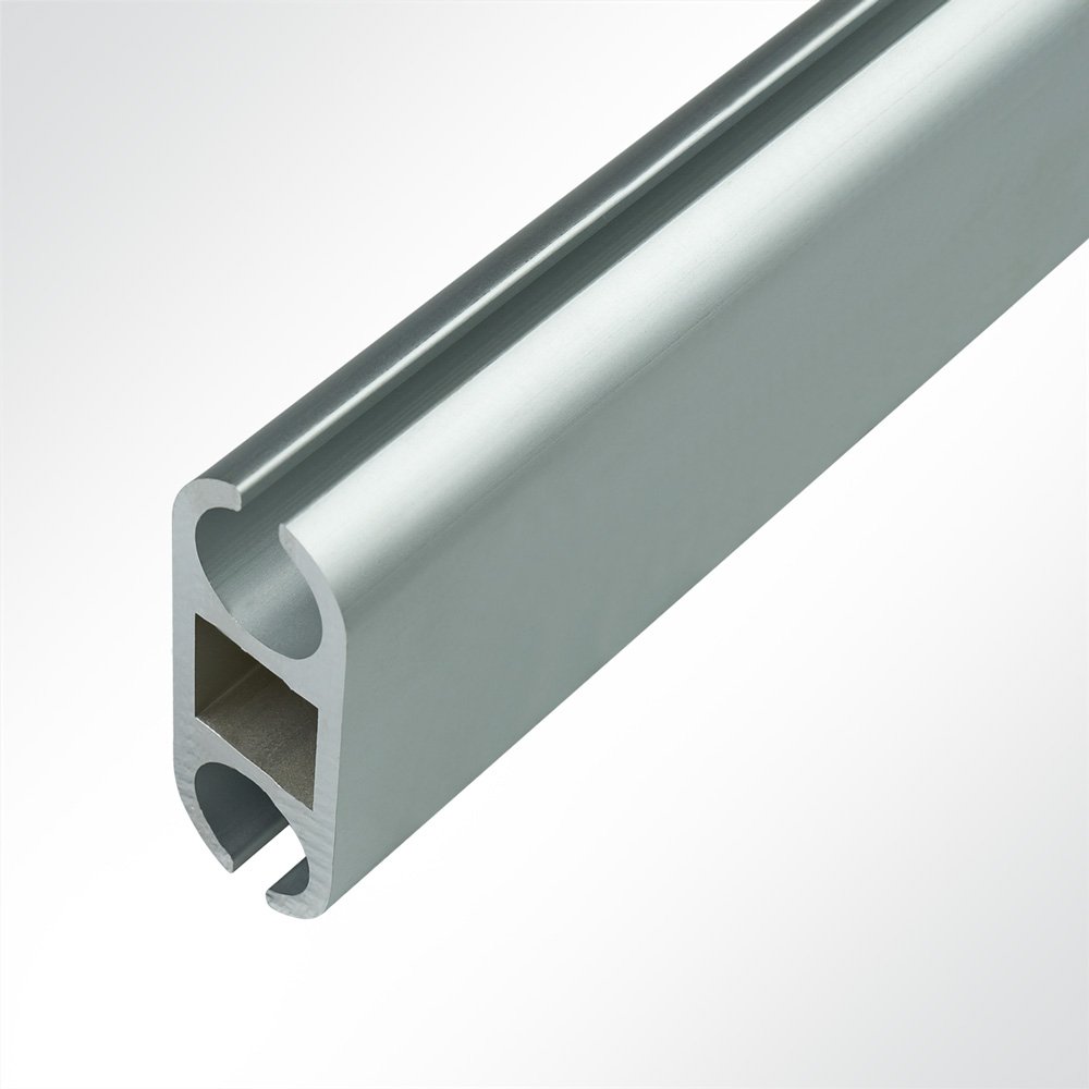 Aluminium Verbundprofil Doppelkederschiene 22x59mm Länge 2 Meter 