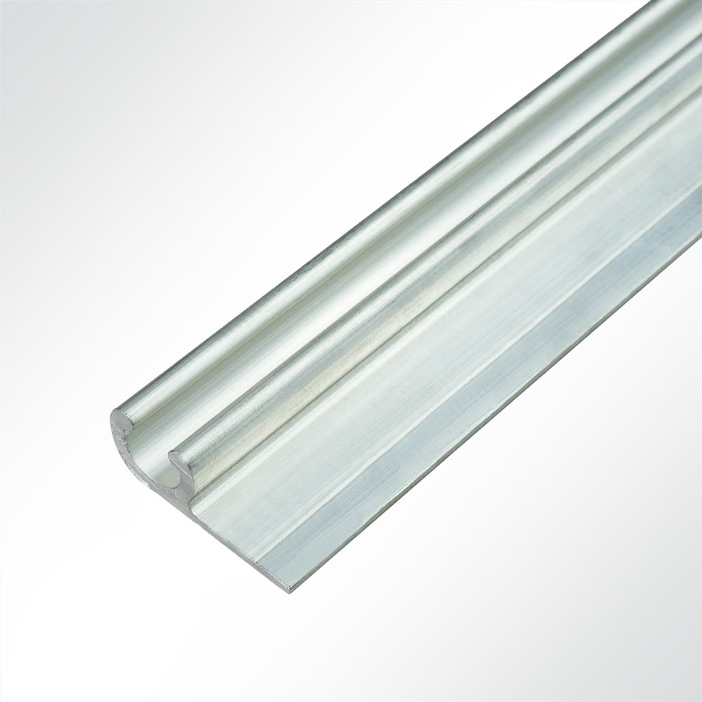 Artikelbild Kederschiene Kederleiste Kederprofil Aluminium pressblank fr Keder 8,5-11,0mm Lnge 1m