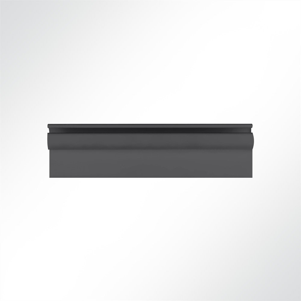 Artikelbild Kederschiene Kederleiste Kederprofil Aluminium Schwarz fr Keder 6,0-9,0mm Lnge 3m