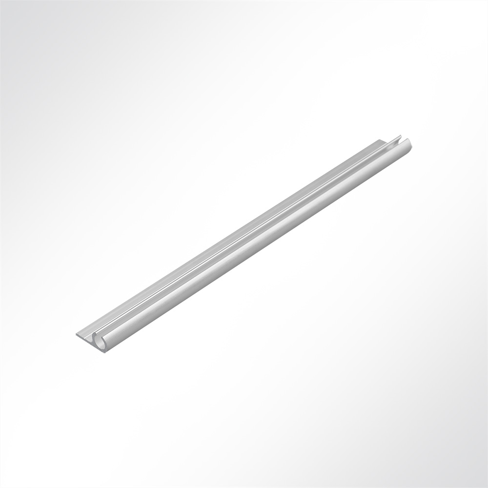 Artikelbild Kederleiste Aluminium 90° eloxiert für Deckenmontage für 7,5 - 9,0mm Keder 1m