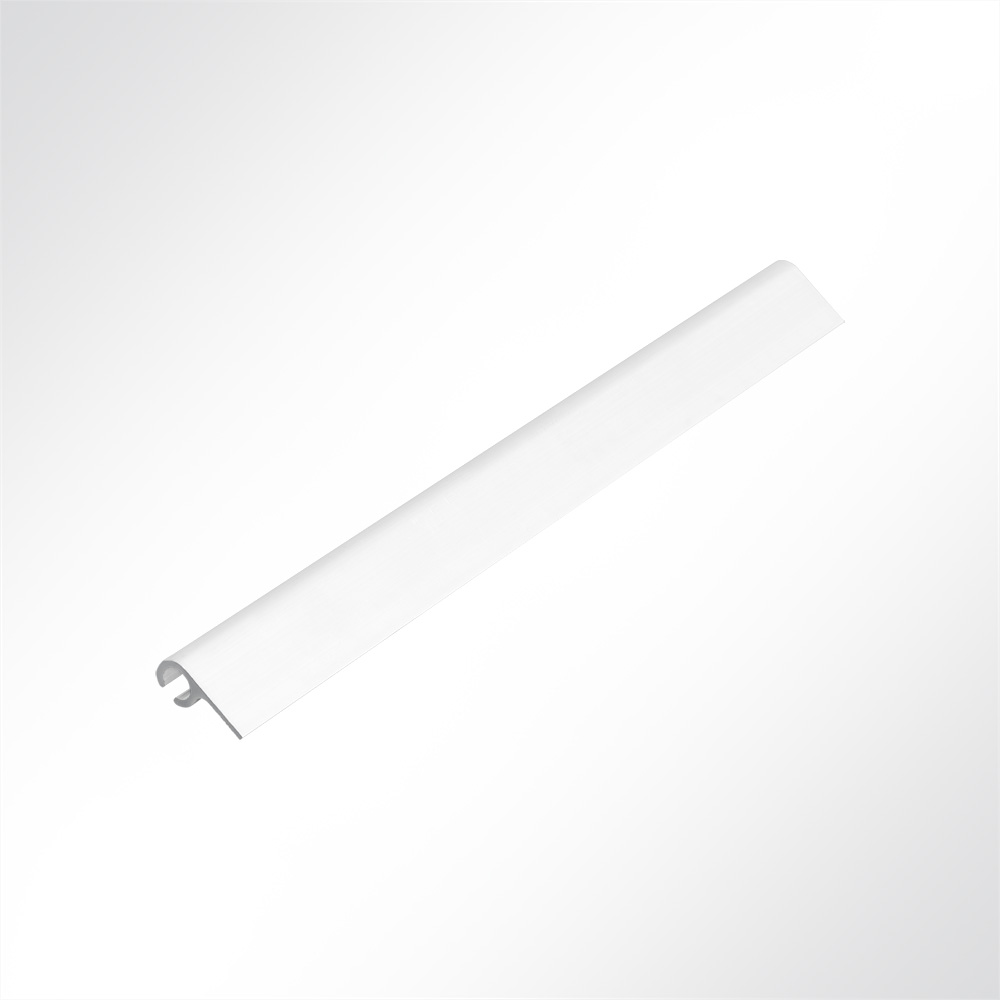 Artikelbild Kederleiste Aluminium 90° weiss RAL 9016 für Deckenmontage für 7,5 - 9,0mm Keder 1m