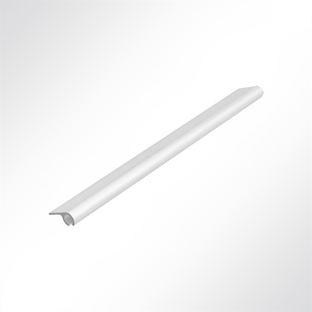 Artikelbild Kederleiste Aluminium 90° weiss RAL 9016 für Deckenmontage für 7,5 - 9,0mm Keder 1m