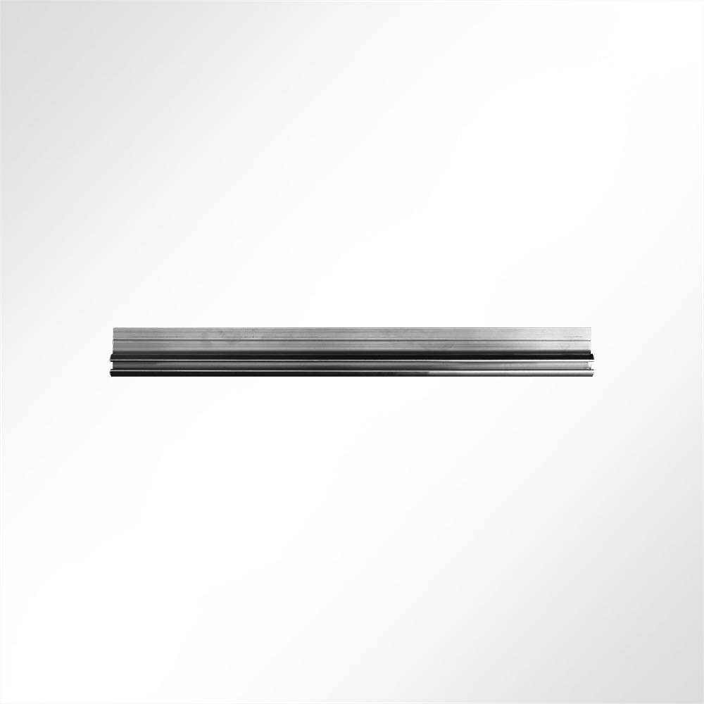 Artikelbild Kederleiste Aluminium 90° anthrazit RAL 7016 für Deckenmontage für 7,5 - 9,0mm Keder 1m