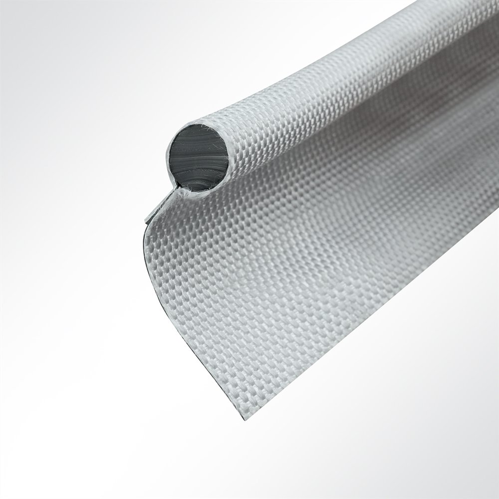 Artikelbild Keder Kederband Zeltkeder 13,50mm einfahnig silbergrau opak