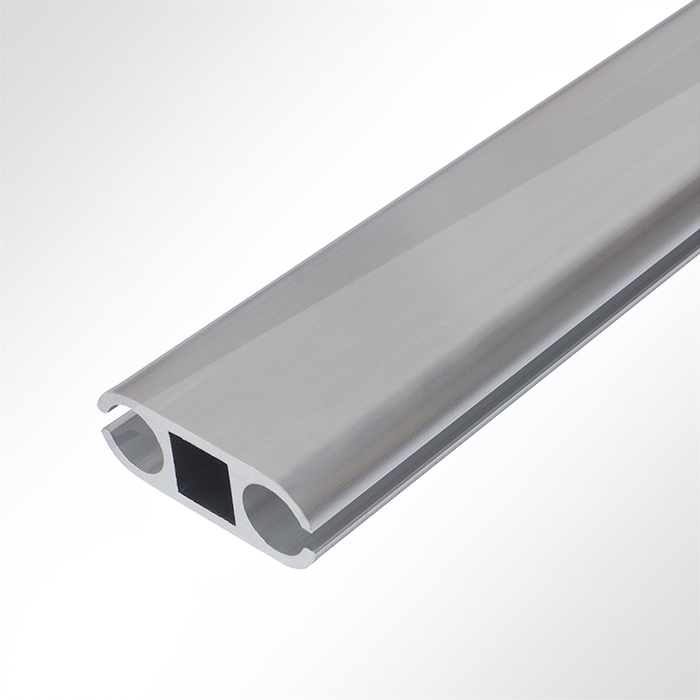 Doppelkederschiene Aluminium pressblank fr 5,5 - 15,00mm Keder