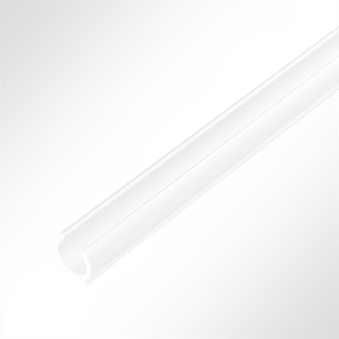 Kederschiene Kederleiste Aluminium C-Profil wei RAL 9016 fr Keder 5-9mm