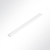 Vorschau PVC Flachstange Flachprofil 2000x22x5mm weiss weiss