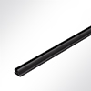 Vorschau Kederschiene Kederleiste Kederprofil Kunststoff Schwarz Lnge 3m fr Keder 5,5 - 7,5mm schwarz