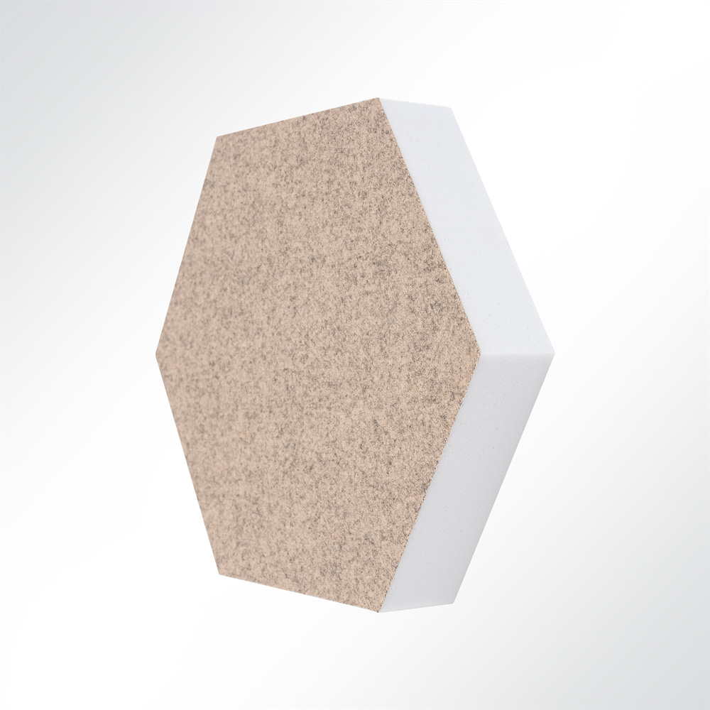 Artikelbild QP Schallabsorber Basotect Hexagon 290x70mm Camira Blazer St Andrews