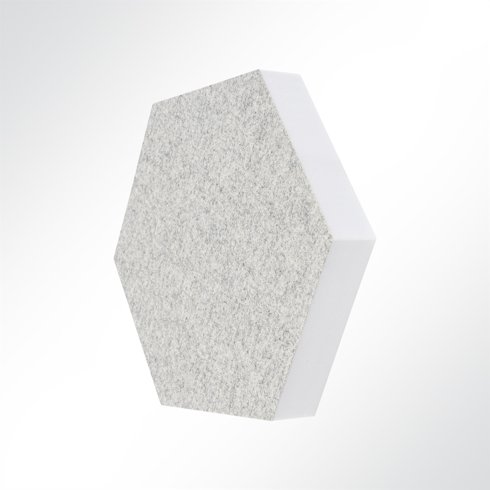 Artikelbild QP Schallabsorber Basotect Hexagon 580x70mm Camira Blazer Silverdale