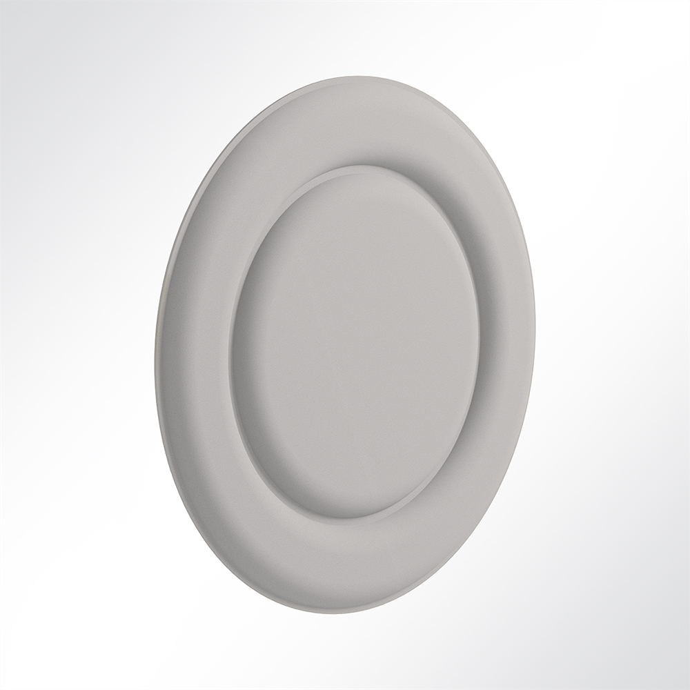 Artikelbild QP Circle Akustikpaneele Akustikplatten Schallabsorber Ø90cm Hellgrau 0643