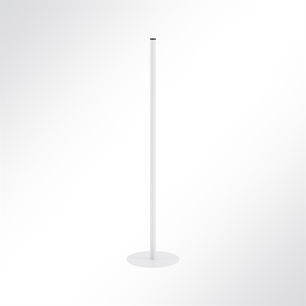 Artikelbild QP Akustikpaneel Pole-Mode Stange 4cm Hhe 140cm Fu 34cm Wei 9003