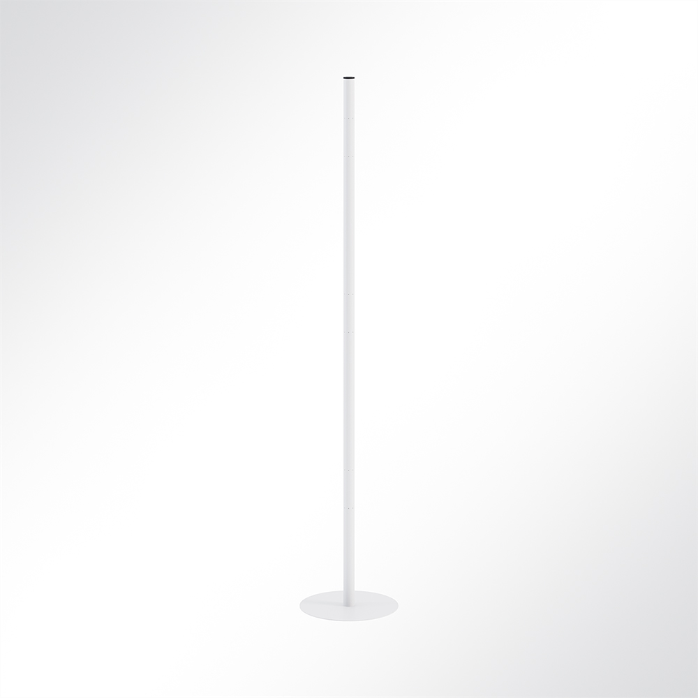 Artikelbild QP Akustikpaneel Pole-Mode Stange 4cm Hhe 180cm Fu 34cm Wei 9003