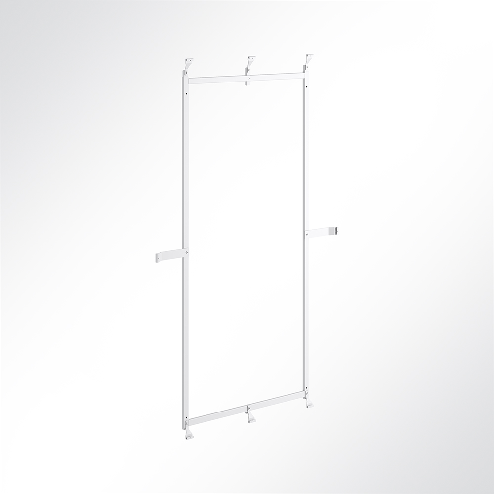 Artikelbild QP Akustikpaneel Wall & Ceiling Mode 8 Klammern fr 180cm Triple Paneele Weiss 9003