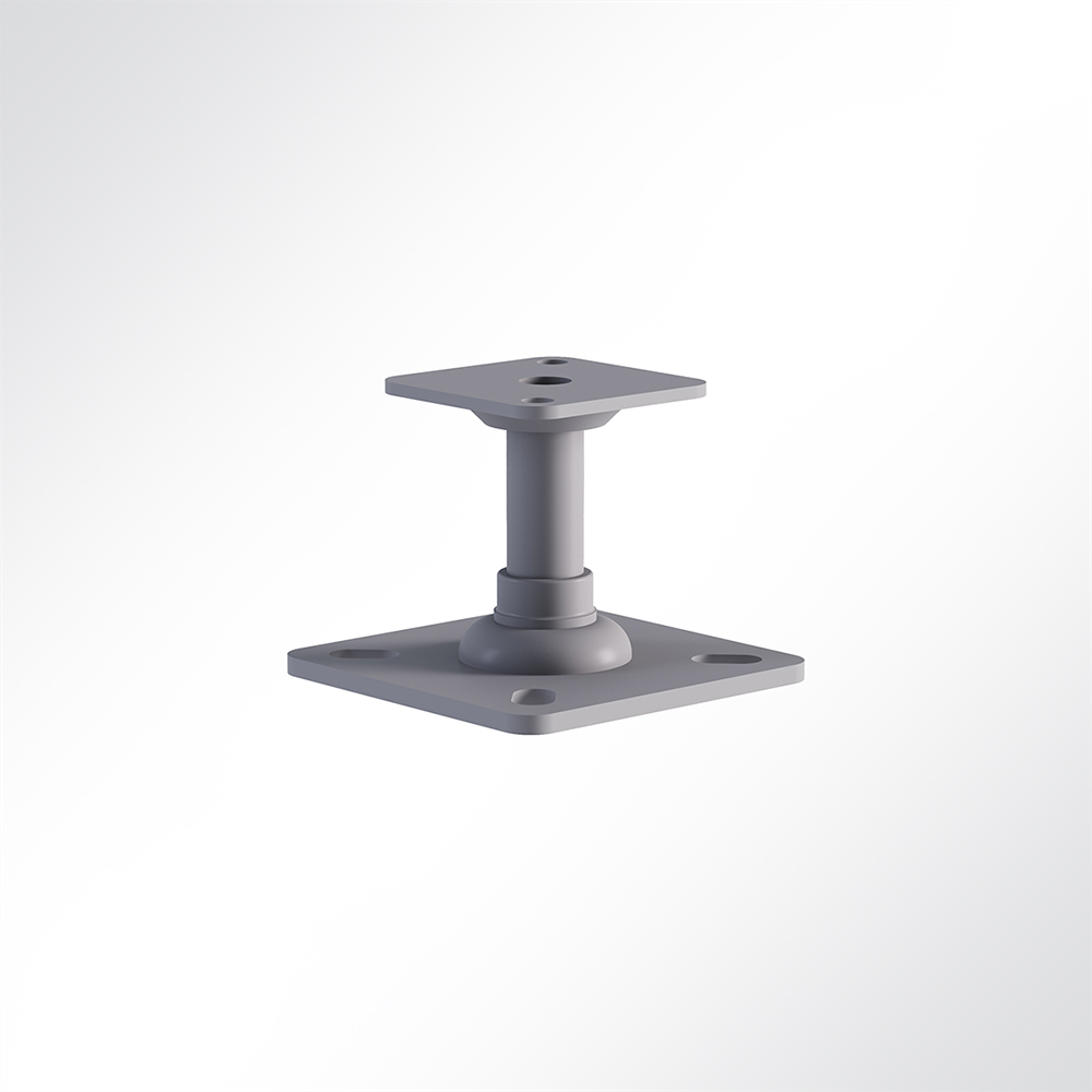 Artikelbild QP Akustikpaneel Wall & Ceiling Mode Halter Hhe 4,50cm fr Single 60/80cm Paneele Silber 100