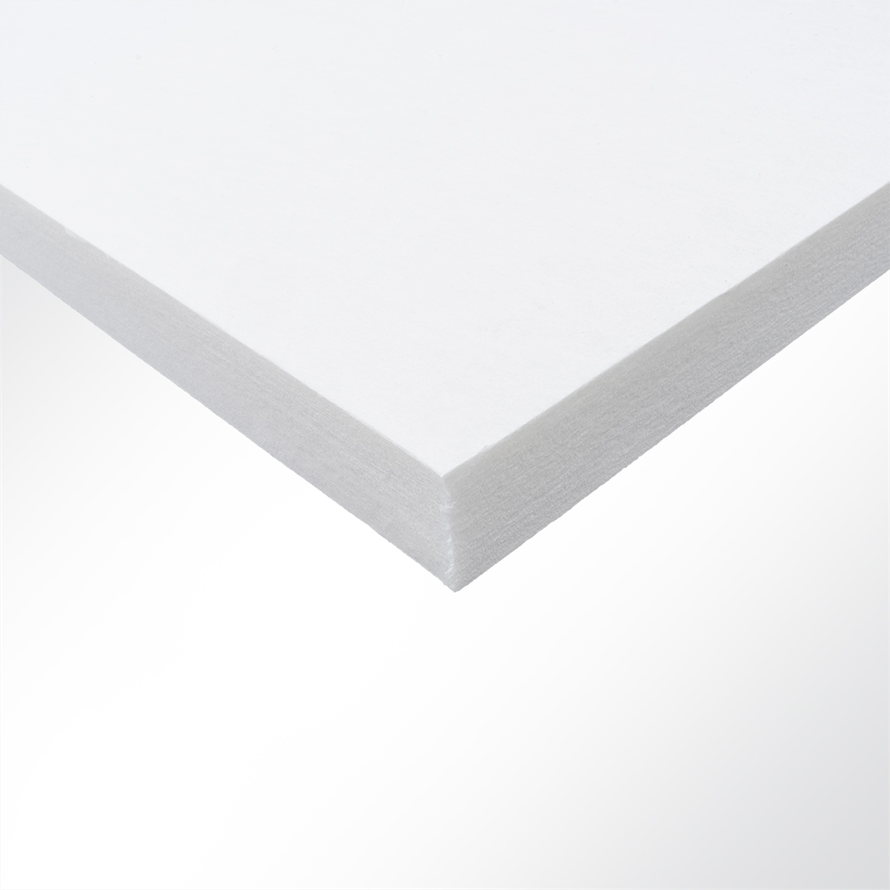Artikelbild Bluefiber PAD PET Vlies Akustikplatten Schallabsorber 2500g/m 50mm B1 wei 620x625mm
