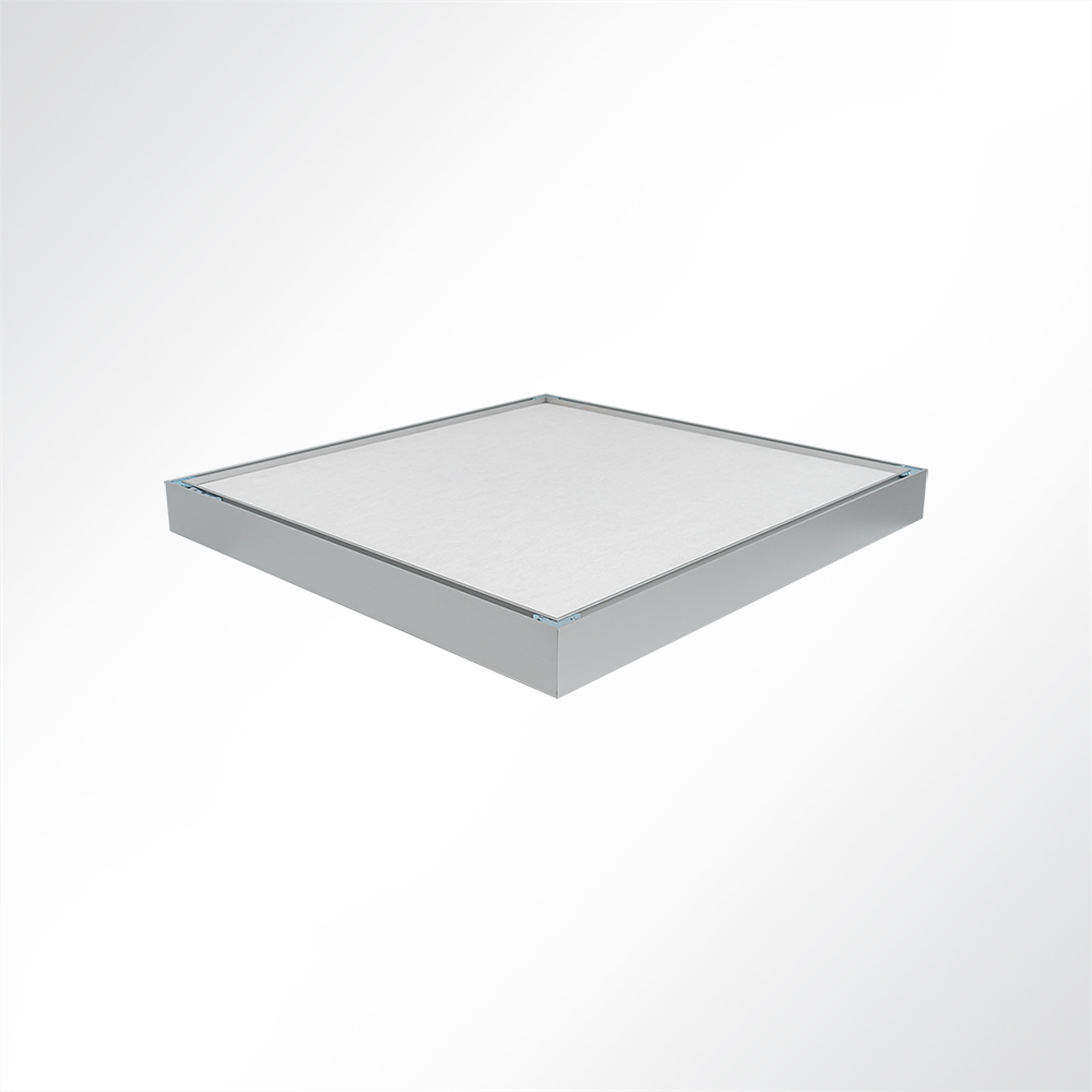 Artikelbild QP Akustikpaneele Schallabsorber Deckensegel mit Alu-Rahmen bluefiber tec based B1 2500g/m wei 620x625x50mm