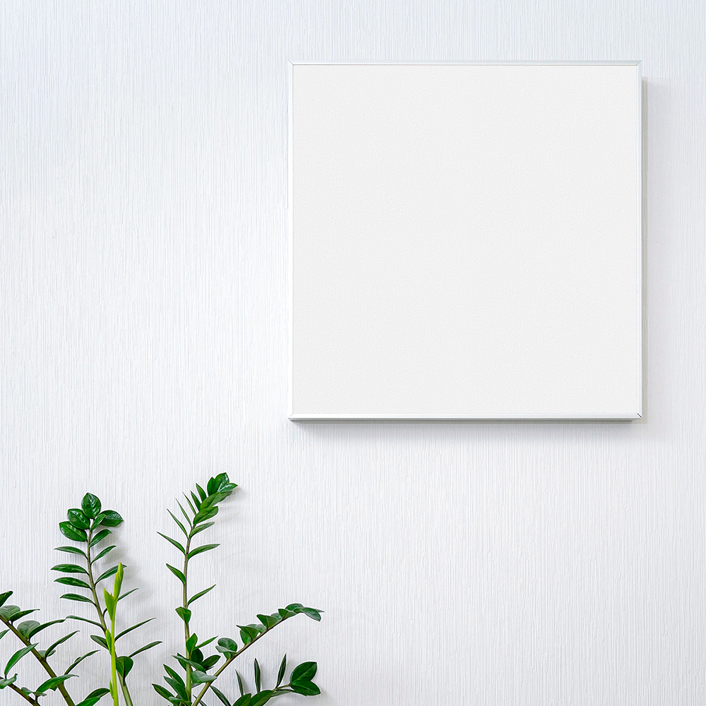 Artikelbild QP SilenceCore PAD PET Vlies Schallabsorber Wand Akustikpaneele 1500g/m B1 wei 600x600x50mm