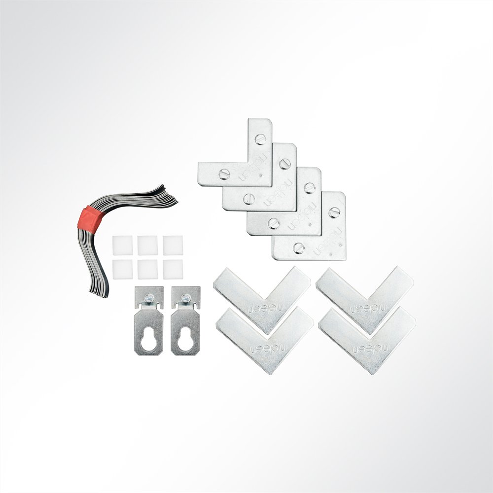 Artikelbild QP SilenceCore PAD PET Vlies Schallabsorber Wand Akustikpaneele 1500g/m B1 grau 600x600x50mm