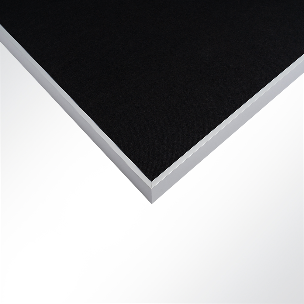 Artikelbild QP Absorber Wandpaneel Akustikpaneel bluefiber tec based B1 schwarz 620x625mm