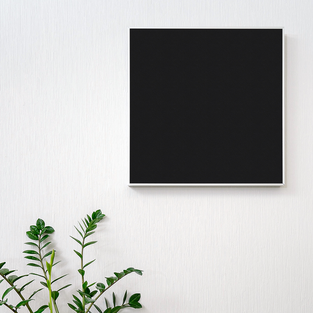 Artikelbild QP Schallabsorber Wand Akustikpaneele bluefiber tec based B1 2500g/m schwarz 620x625x50mm