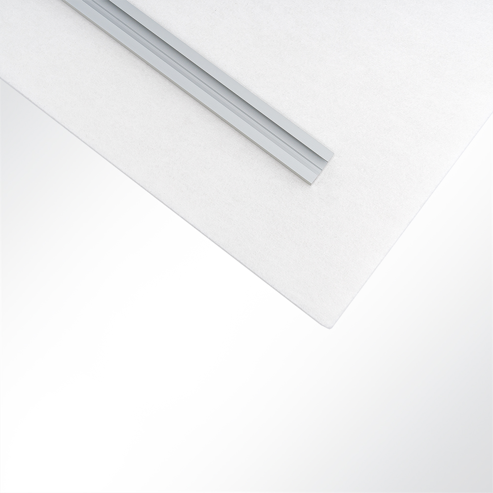 Artikelbild QP SilenceCore PAD PET Vlies Akustikpaneele Schallabsorber Deckensegel 1500g/m B1 wei 600x600x50mm
