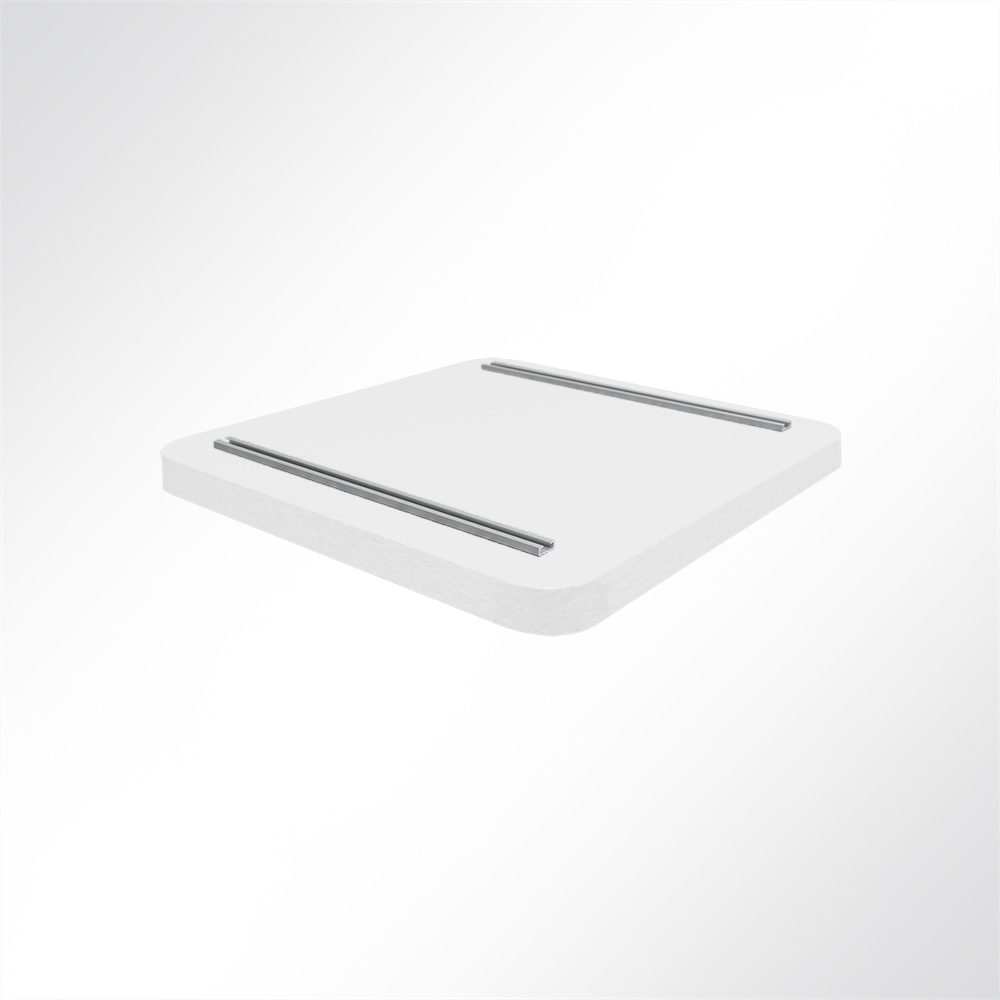 Artikelbild QP Akustikpaneele Deckensegel runde Ecken B1 1250g/m² weiss 620x625mm